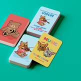 Music Flash Cards with Mimi and Dodo 8